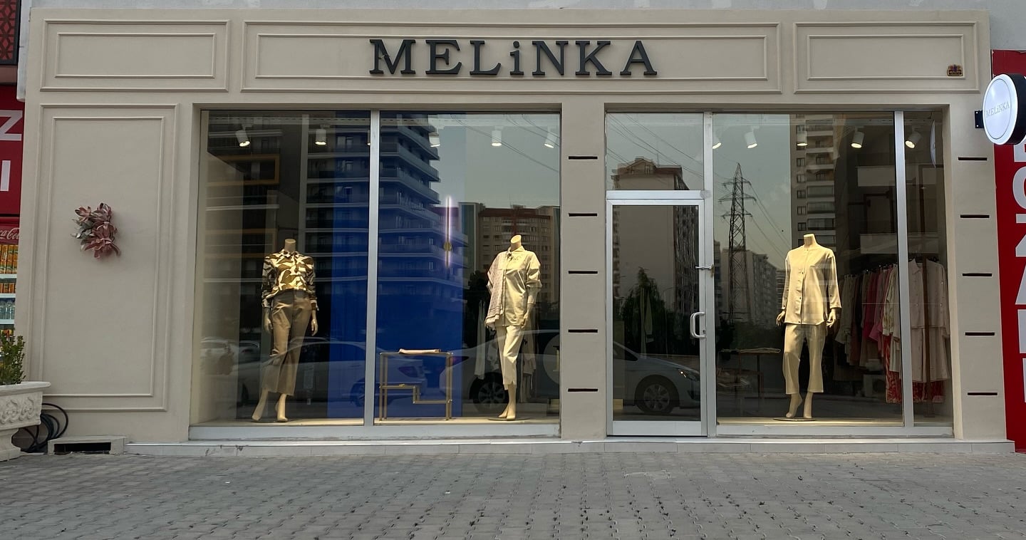 MELİNKA mağaza dış cephesi